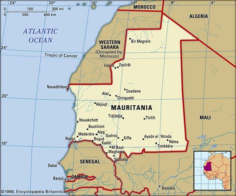 capital of mauritania|where is mauritania located.